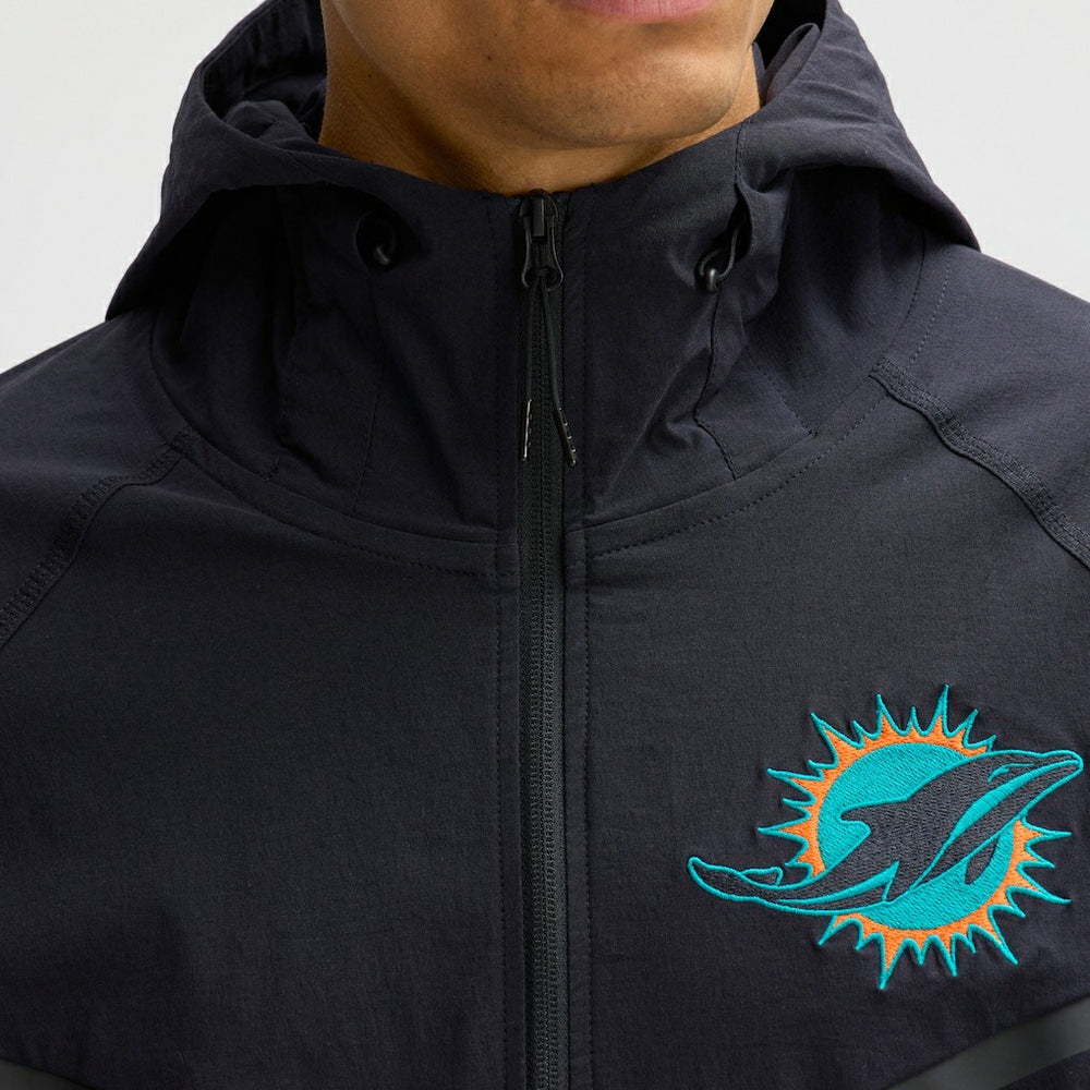 NFL Miami Dolphins 2025 Rivalries Collection Tech Raglan Full-Zip Jacket