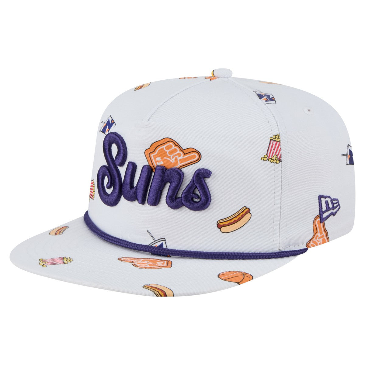 Phoenix Suns Team Cheer Rope 19TWENTY Adjustable Hat - White | New Era outlet