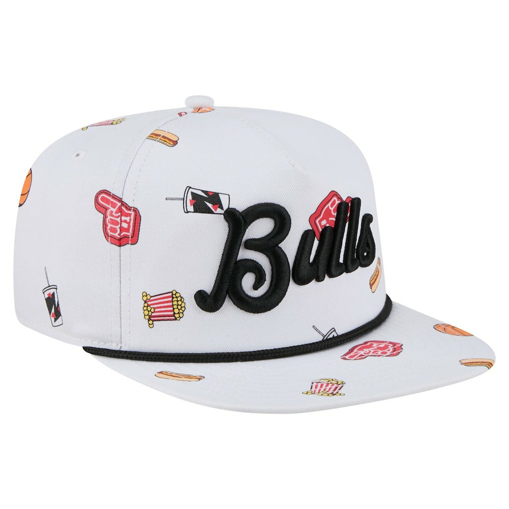 Chicago Bulls Team Cheer Rope 19TWENTY Adjustable Hat - White | New Era outlet