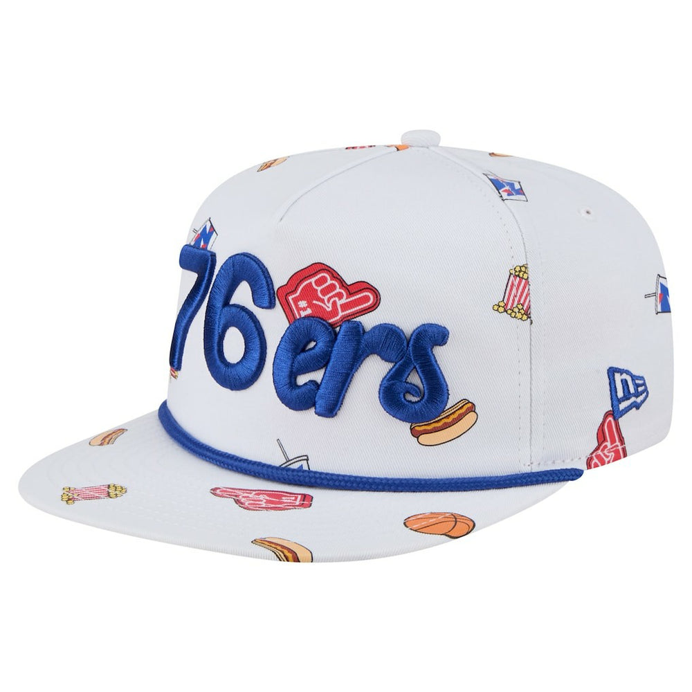 Philadelphia 76ers Team Cheer Rope 19TWENTY Adjustable Hat - White | New Era sale