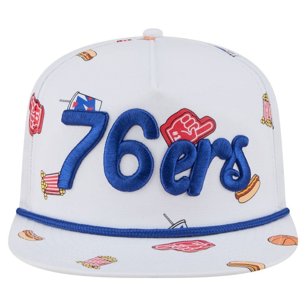 Philadelphia 76ers Team Cheer Rope 19TWENTY Adjustable Hat - White | New Era sale