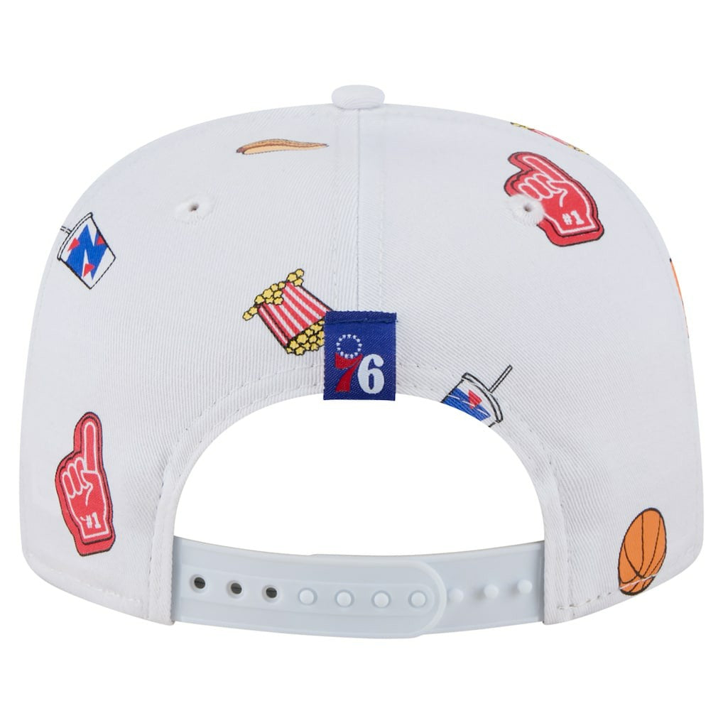 Philadelphia 76ers Team Cheer Rope 19TWENTY Adjustable Hat - White | New Era sale