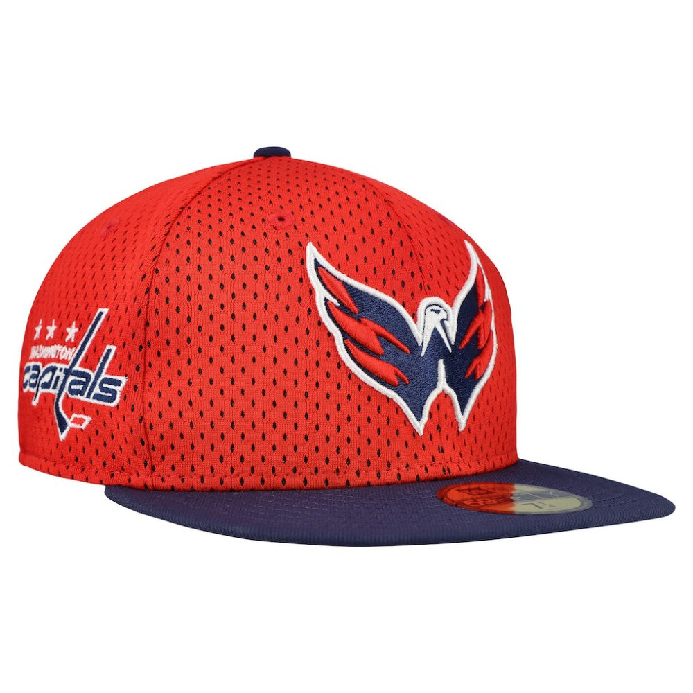 Washington Capitals New Era Mesh Crown Two-Tone 59FIFTY Fitted Hat