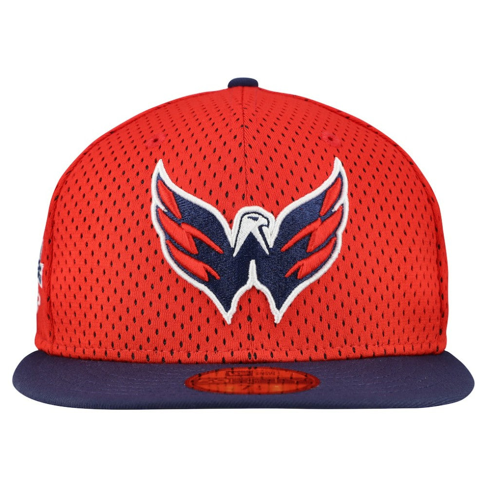Washington Capitals New Era Mesh Crown Two-Tone 59FIFTY Fitted Hat