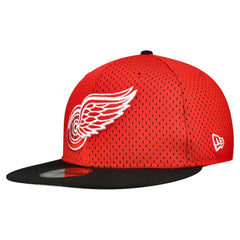 Detroit Red Wings New Era Mesh Crown Two-Tone 59FIFTY Fitted Hat