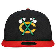 Chicago Blackhawks New Era Mesh Crown Two-Tone 59FIFTY Fitted Hat