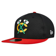 Chicago Blackhawks New Era Mesh Crown Two-Tone 59FIFTY Fitted Hat