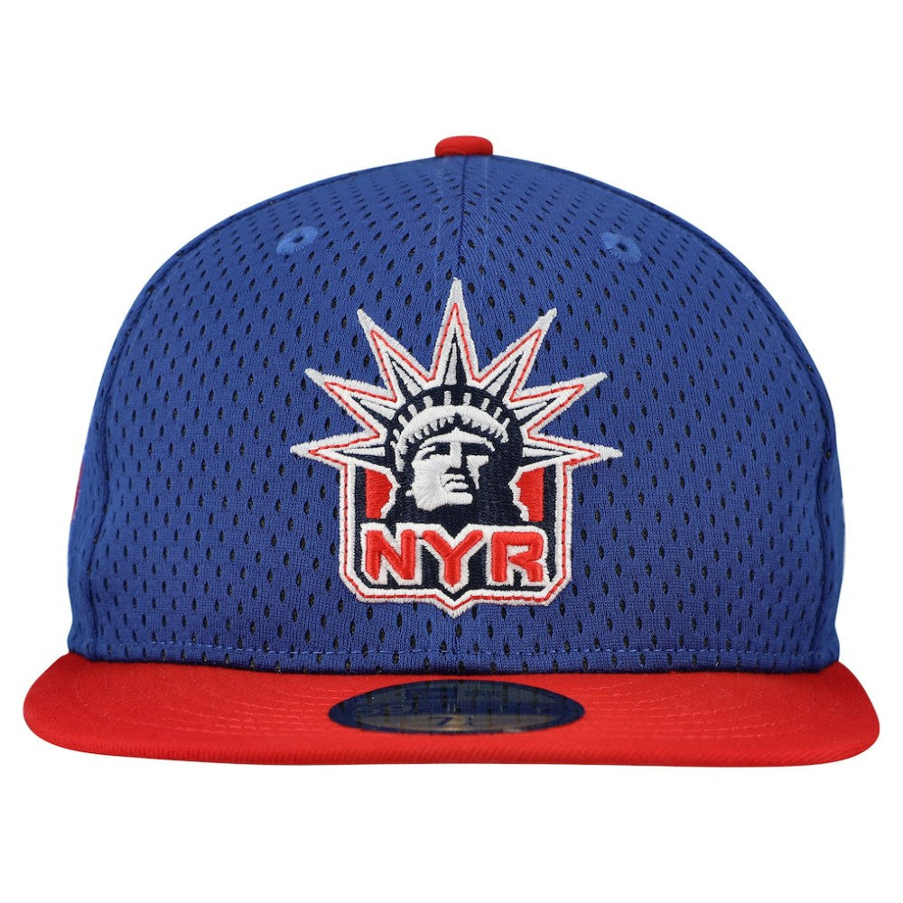 New York Rangers New Era Mesh Crown Two-Tone 59FIFTY Fitted Hat