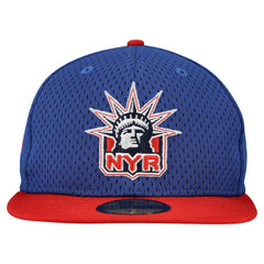 New York Rangers New Era Mesh Crown Two-Tone 59FIFTY Fitted Hat