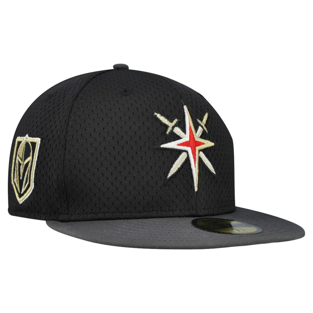 Vegas Golden Knights New Era Mesh Crown Two-Tone 59FIFTY Fitted Hat
