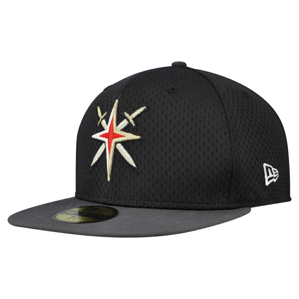 Vegas Golden Knights New Era Mesh Crown Two-Tone 59FIFTY Fitted Hat