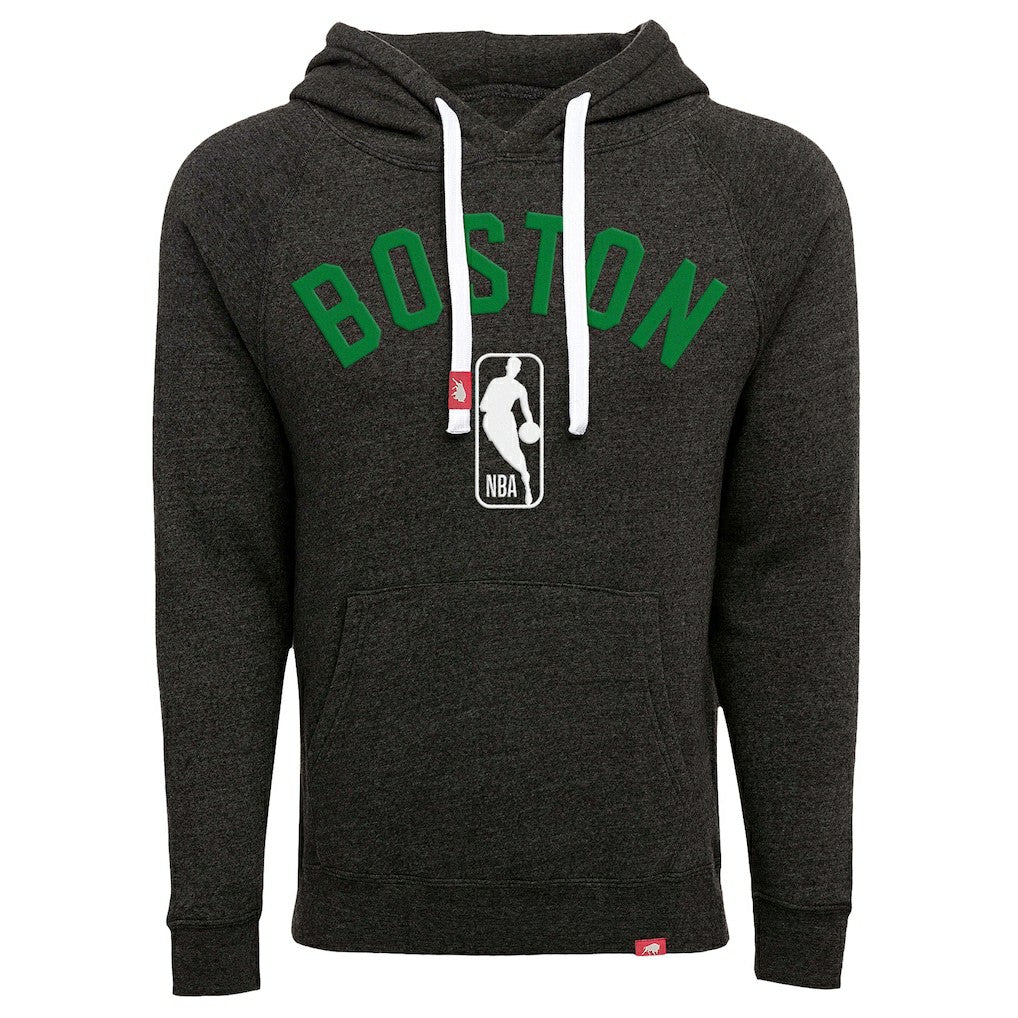 Boston Celtics Sportiqe Unisex Olsen Tri-Blend Pullover Hoodie - Black for sale