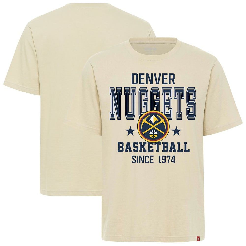 Denver Nuggets Sportiqe Unisex Duke Premium T-Shirt sale - Cream shop