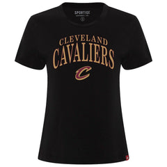 Cleveland Cavaliers Sportiqe Women's Arcadia Boxy T-Shirt sale - Black outlet