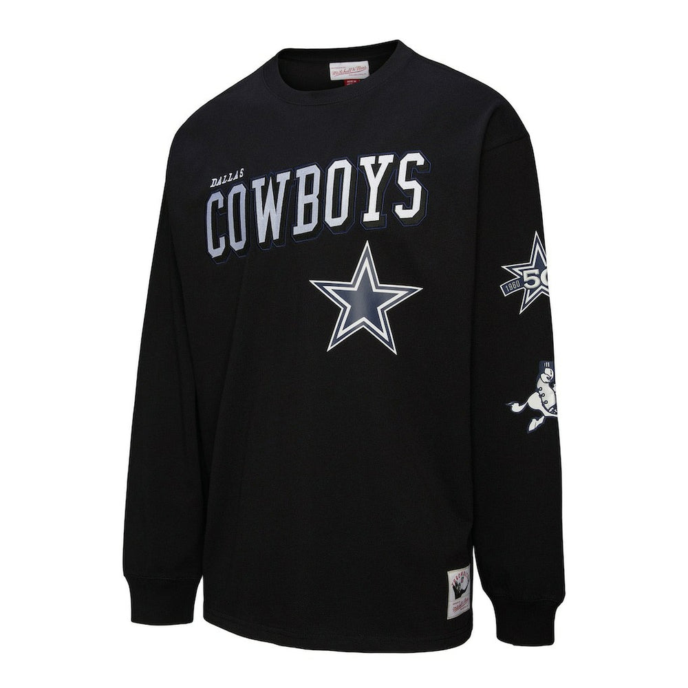 NFL Dallas Cowboys Training Camp Vintage Logos Long Sleeve T-Shirt