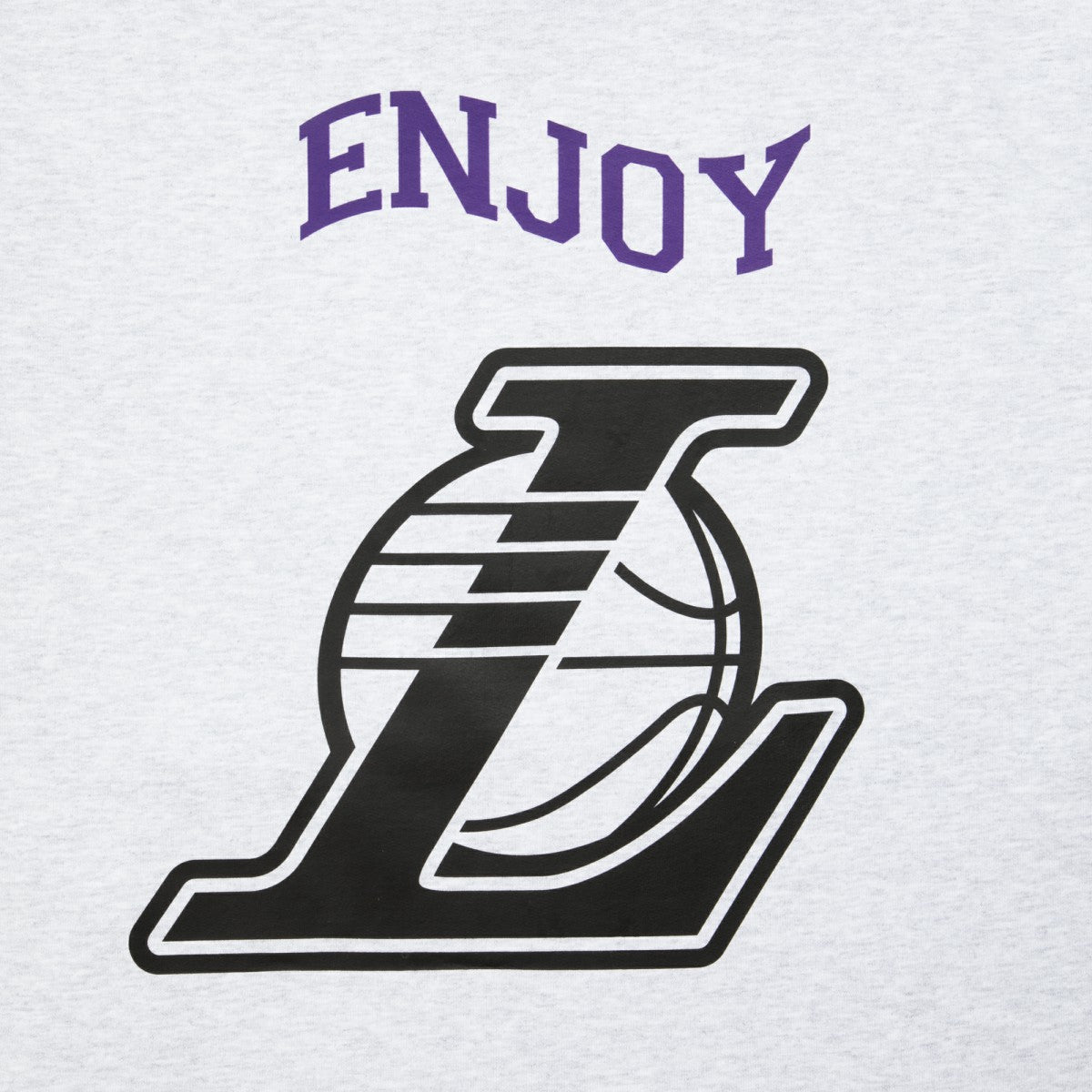 Enjoy Basketball x Los Angeles Lakers Unisex Hoop Enthusiast Capsule Collection Pullover Hoodie - Heather Gray shop