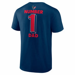 NFL Houston Texans #1 Dad Jersey T-Shirt