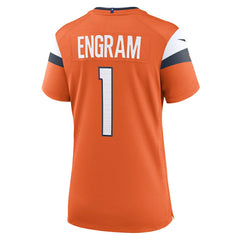 NFL Denver Broncos Evan Engram  Women's Team Game Jersey