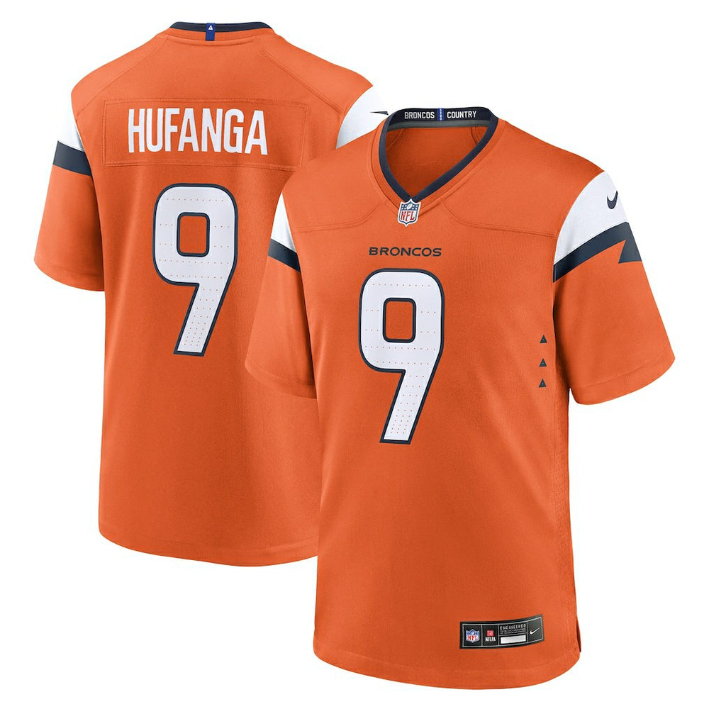 NFL Denver Broncos Talanoa Hufanga  Team Game Jersey