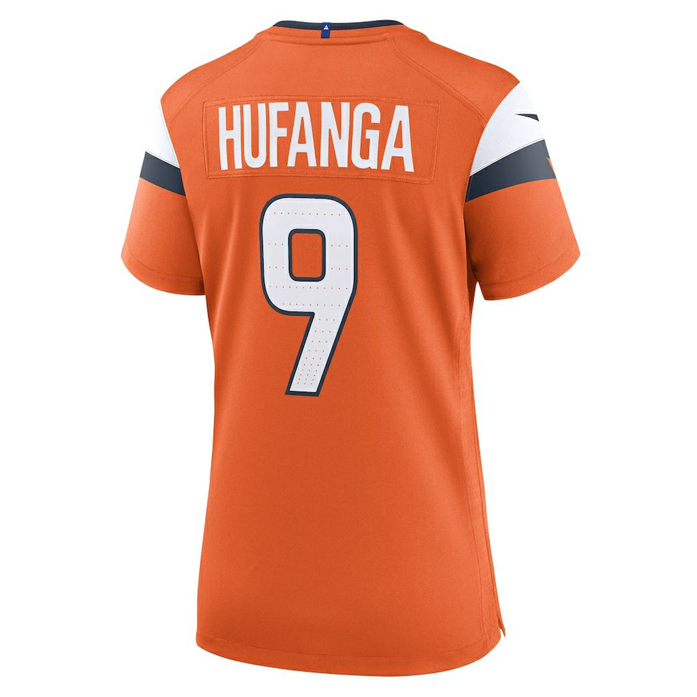 NFL Denver Broncos Talanoa Hufanga  Women's Team Game Jersey