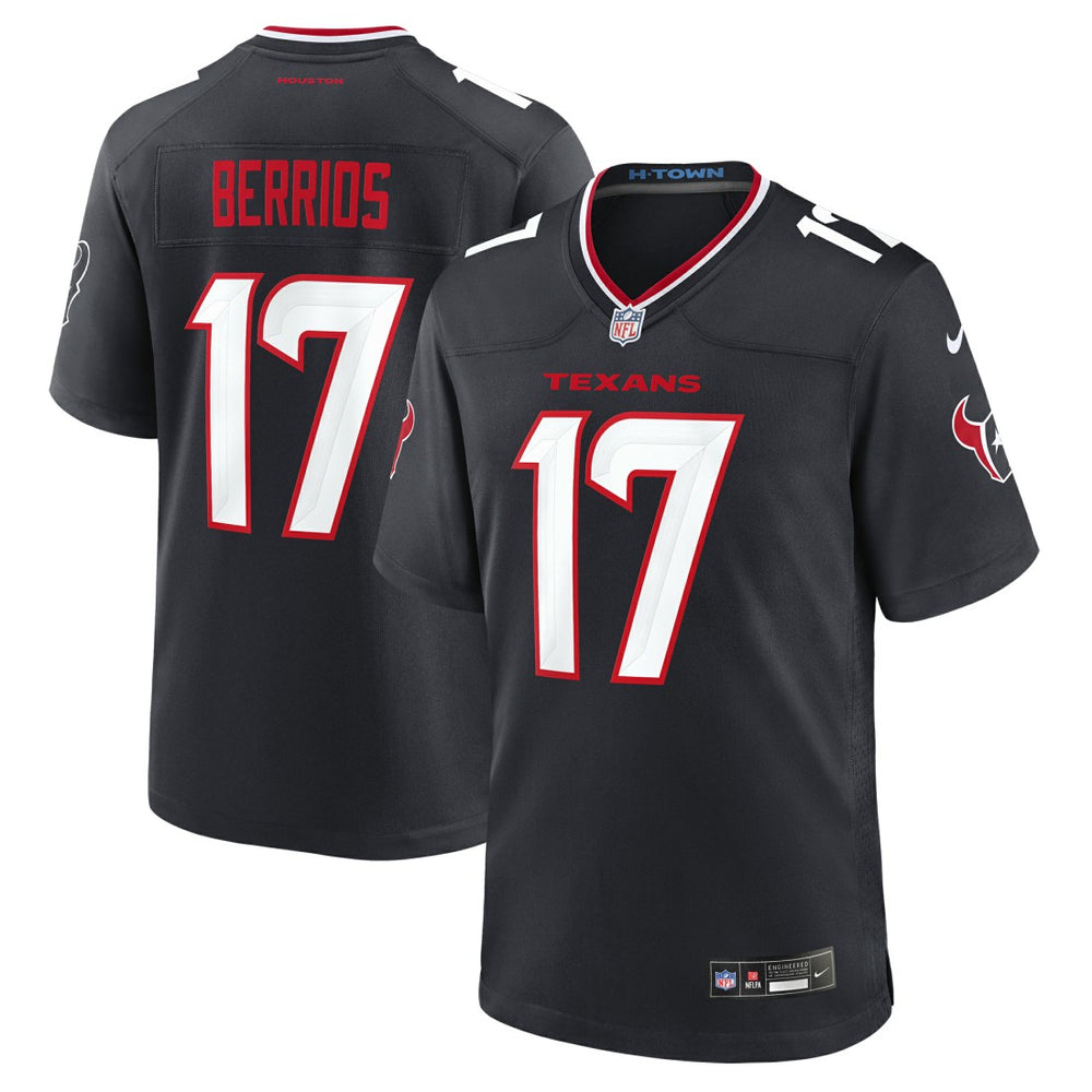 NFL Houston Texans Braxton Berrios  Team Game Jersey