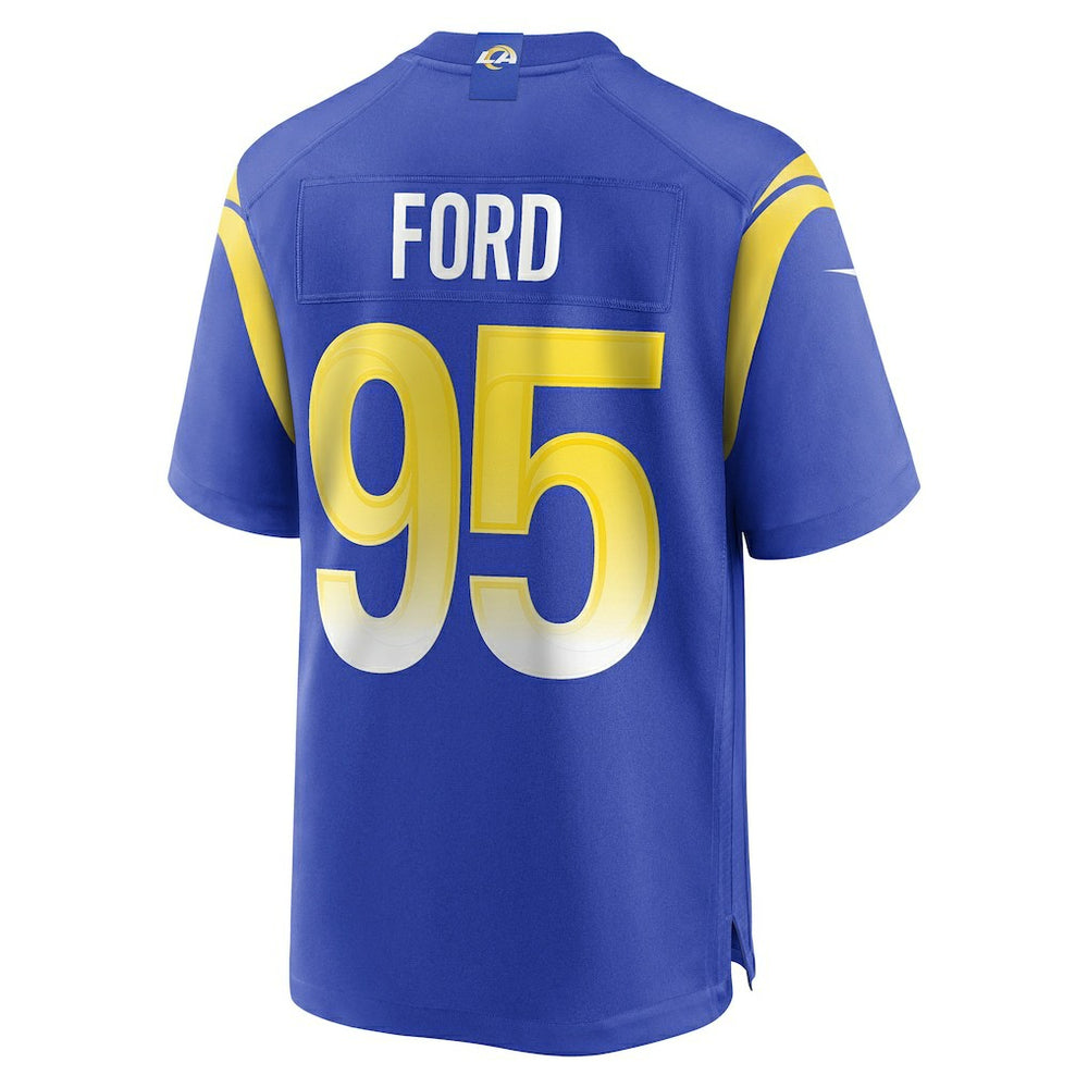 NFL Los Angeles Rams Poona Ford  Team Game Jersey