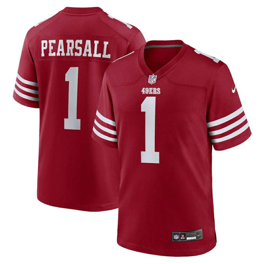 NFL San Francisco 49ers Ricky Pearsall  Team Game Jersey