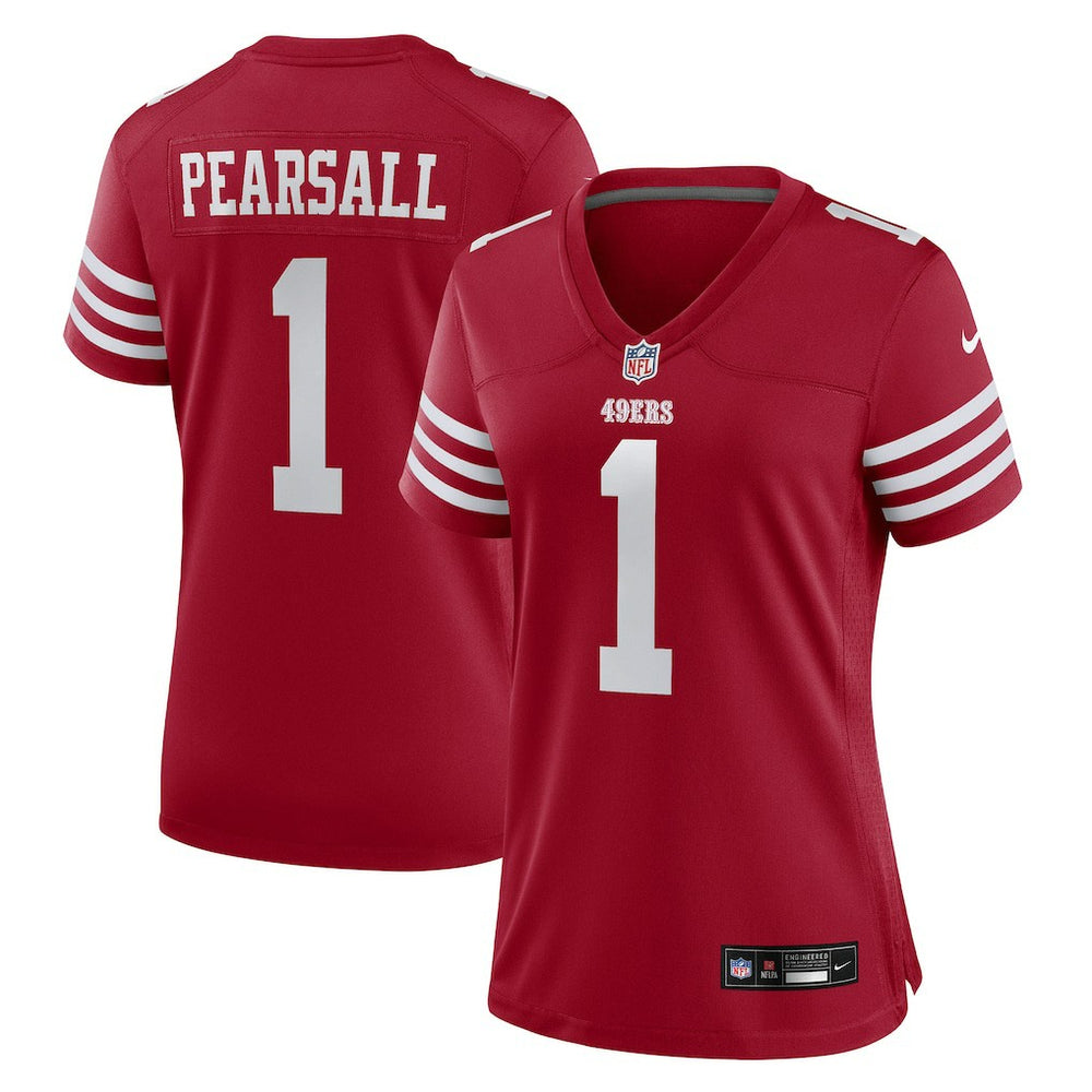 NFL San Francisco 49ers Ricky Pearsall  Women's Team Game Jersey