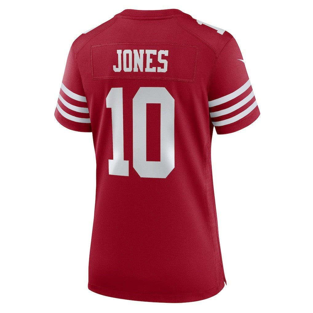 NFL San Francisco 49ers Mac Jones  Women's Team Game Jersey