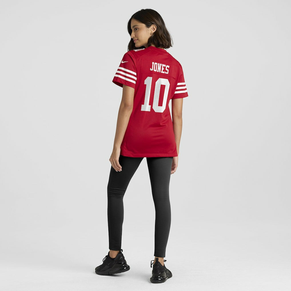 NFL San Francisco 49ers Mac Jones  Women's Team Game Jersey