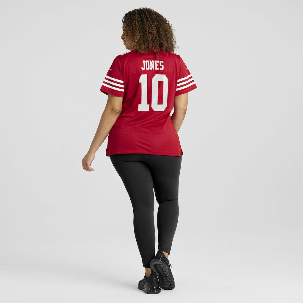 NFL San Francisco 49ers Mac Jones  Women's Team Game Jersey