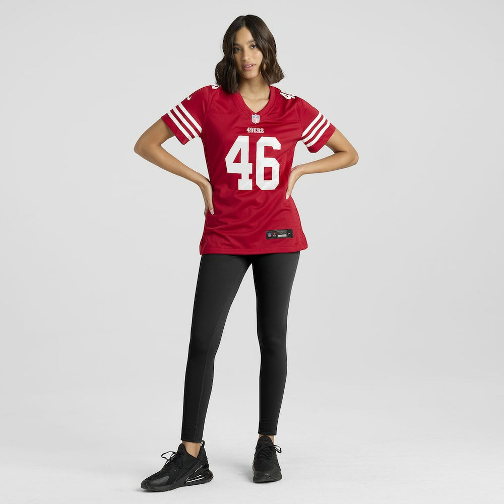 NFL San Francisco 49ers Jon Weeks  Women's Team Game Jersey