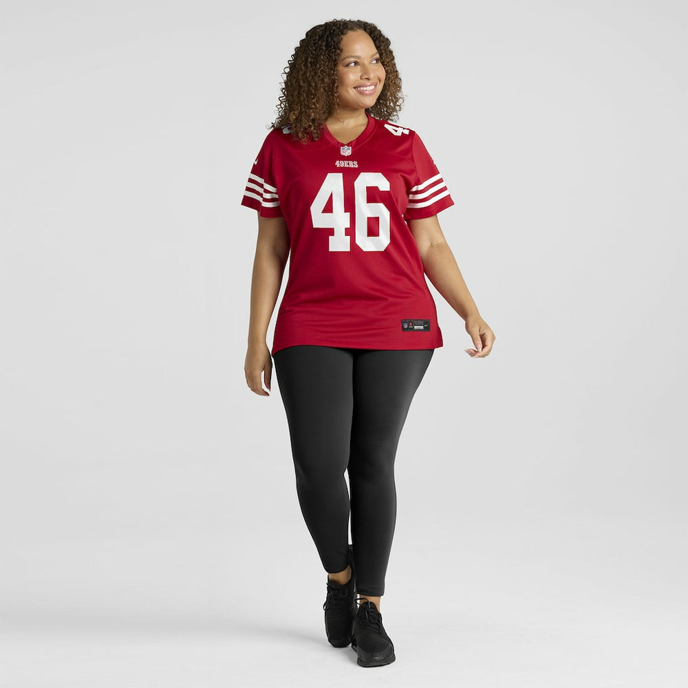 NFL San Francisco 49ers Jon Weeks  Women's Team Game Jersey