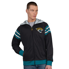 NFL Jacksonville Jaguars Pro Player Helmet Full-Zip Hooded Track Jacket