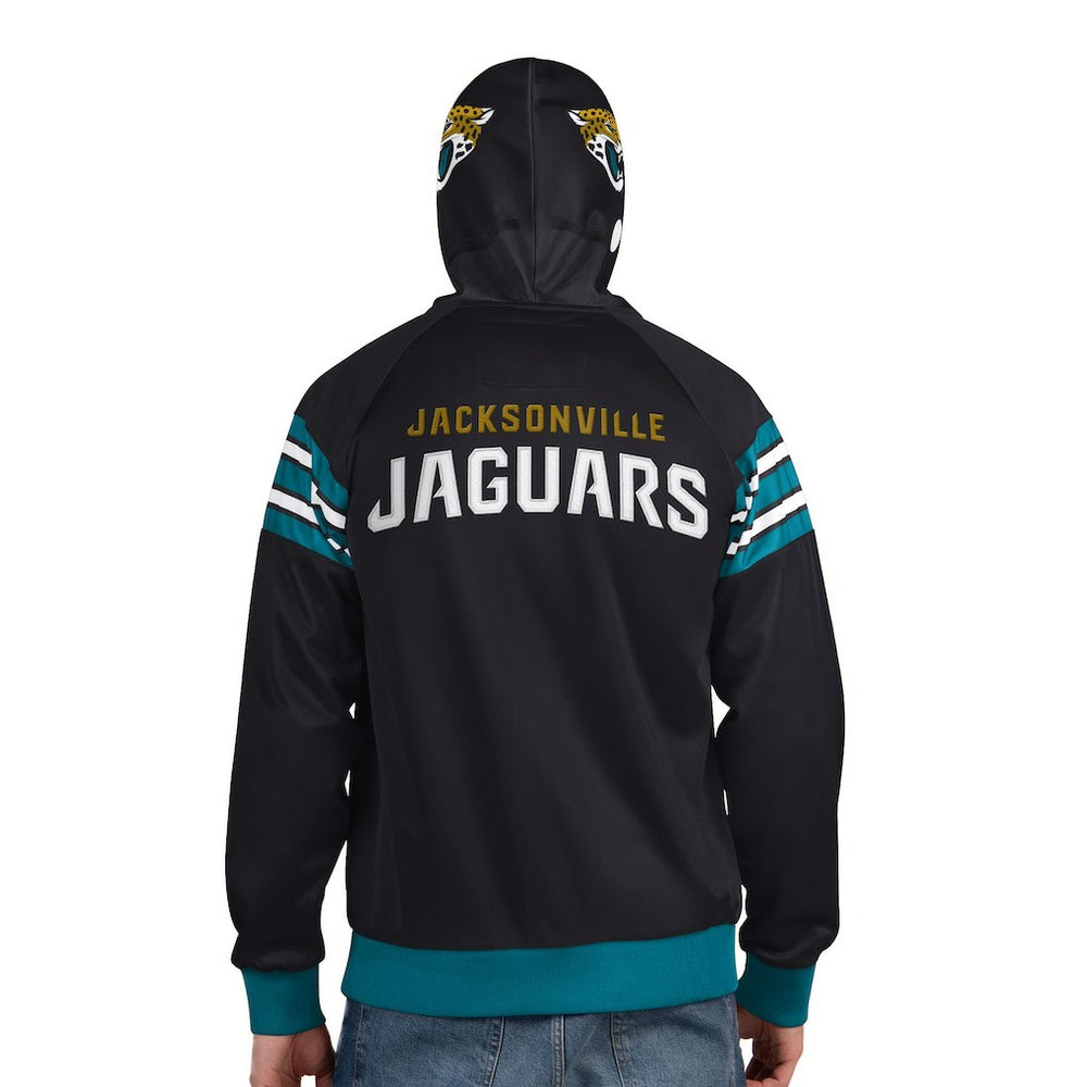 NFL Jacksonville Jaguars Pro Player Helmet Full-Zip Hooded Track Jacket