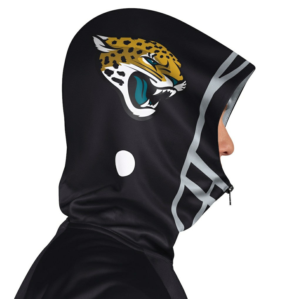 NFL Jacksonville Jaguars Pro Player Helmet Full-Zip Hooded Track Jacket