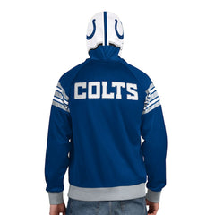 NFL Indianapolis Colts Pro Player Helmet Full-Zip Hooded Track Jacket