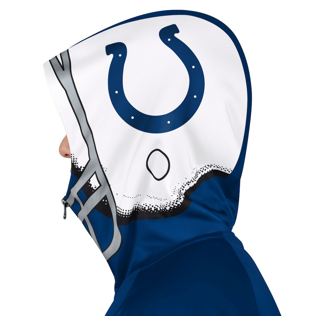 NFL Indianapolis Colts Pro Player Helmet Full-Zip Hooded Track Jacket