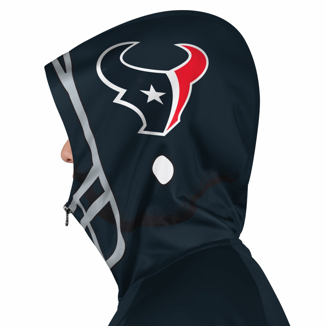 NFL Houston Texans Pro Player Helmet Full-Zip Hooded Track Jacket