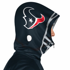 NFL Houston Texans Pro Player Helmet Full-Zip Hooded Track Jacket