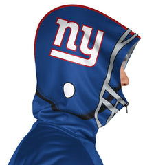 NFL New York Giants Pro Player Helmet Full-Zip Hooded Track Jacket