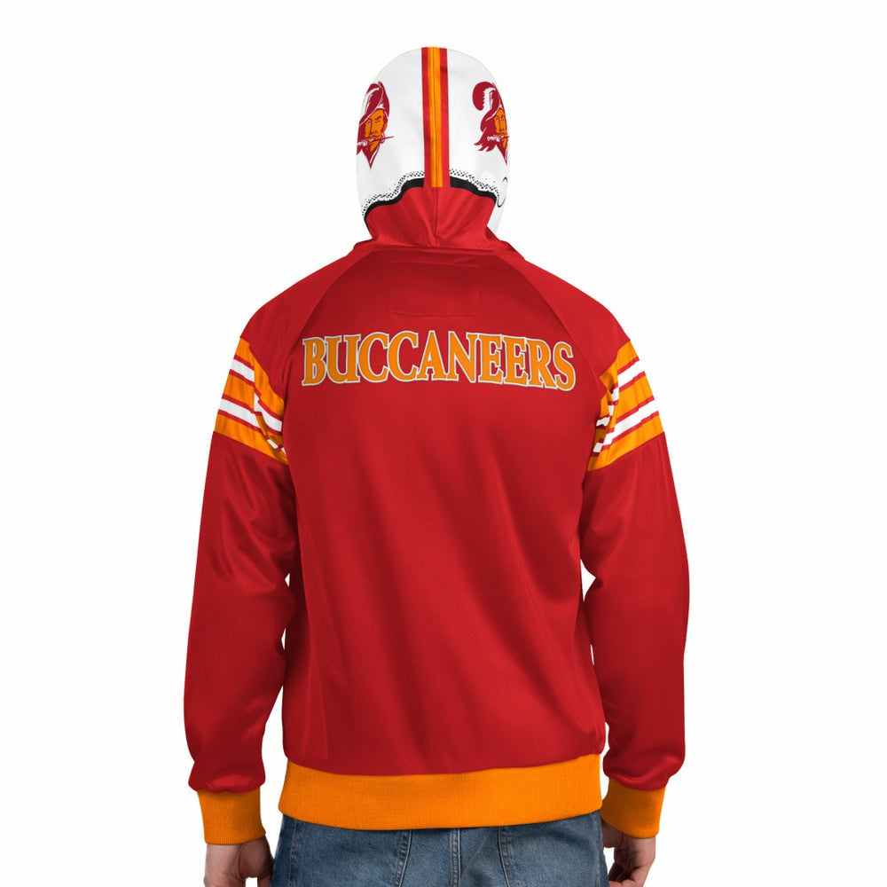 NFL Tampa Bay Buccaneers Pro Player Retro Helmet Full-Zip Hooded Track Jacket