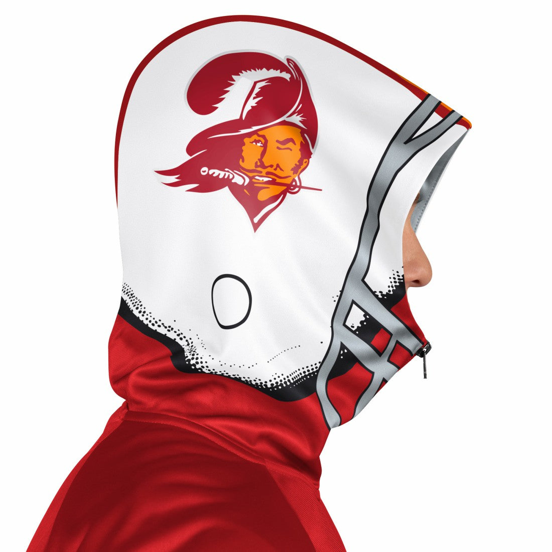 NFL Tampa Bay Buccaneers Pro Player Retro Helmet Full-Zip Hooded Track Jacket