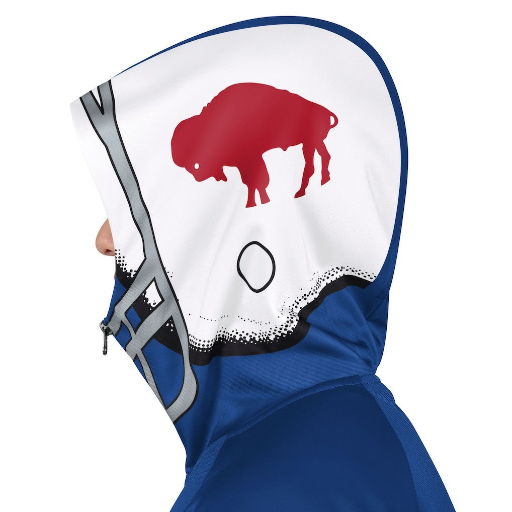 NFL Buffalo Bills Pro Player Retro Helmet Full-Zip Hooded Track Jacket