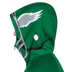 NFL Philadelphia Eagles Pro Player Retro Helmet Full-Zip Hooded Track Jacket