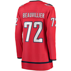 Anthony Beauvillier Washington Capitals Fanatics Women's Home Breakaway Player Jersey