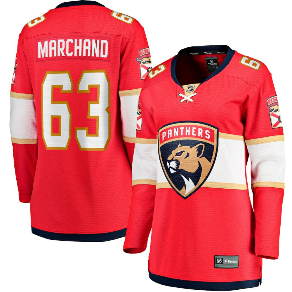 Brad Marchand Florida Panthers Fanatics Women's Home Breakaway Player Jersey