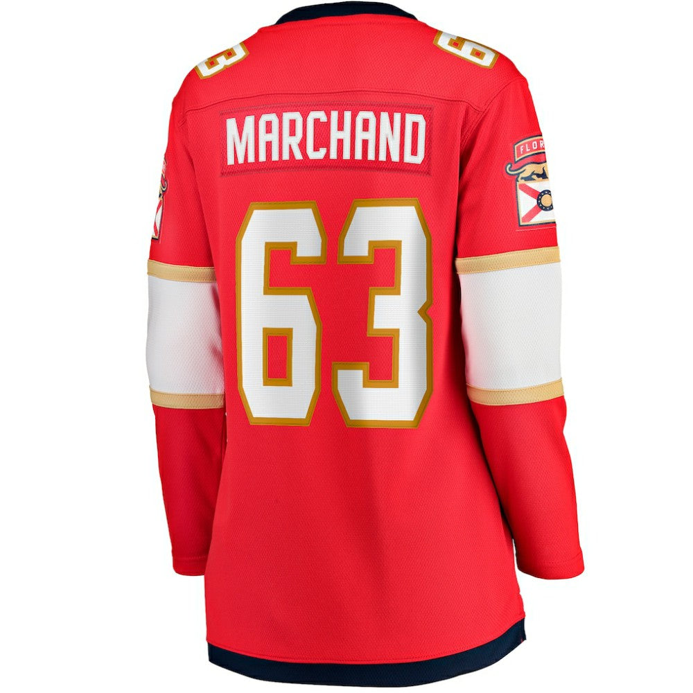 Brad Marchand Florida Panthers Fanatics Women's Home Breakaway Player Jersey
