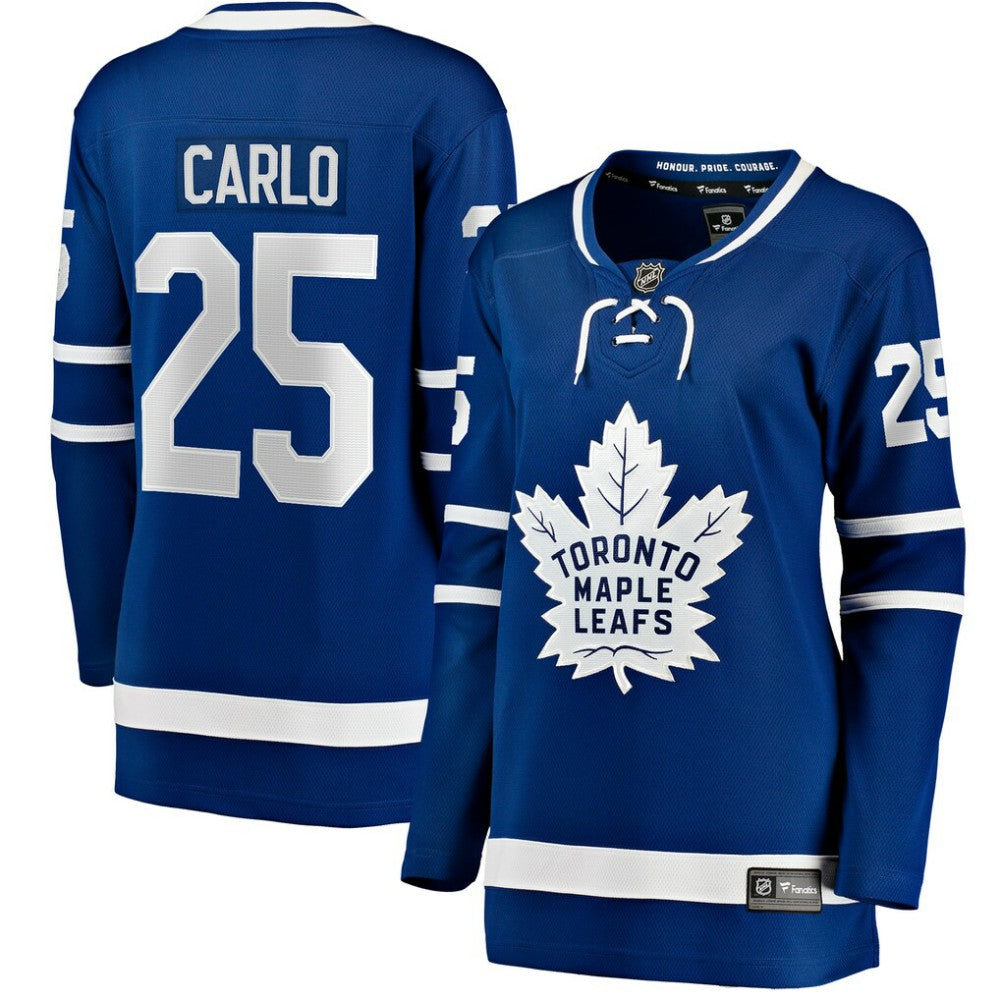 Brandon Carlo Toronto Maple Leafs Fanatics Women's Home Breakaway Player Jersey