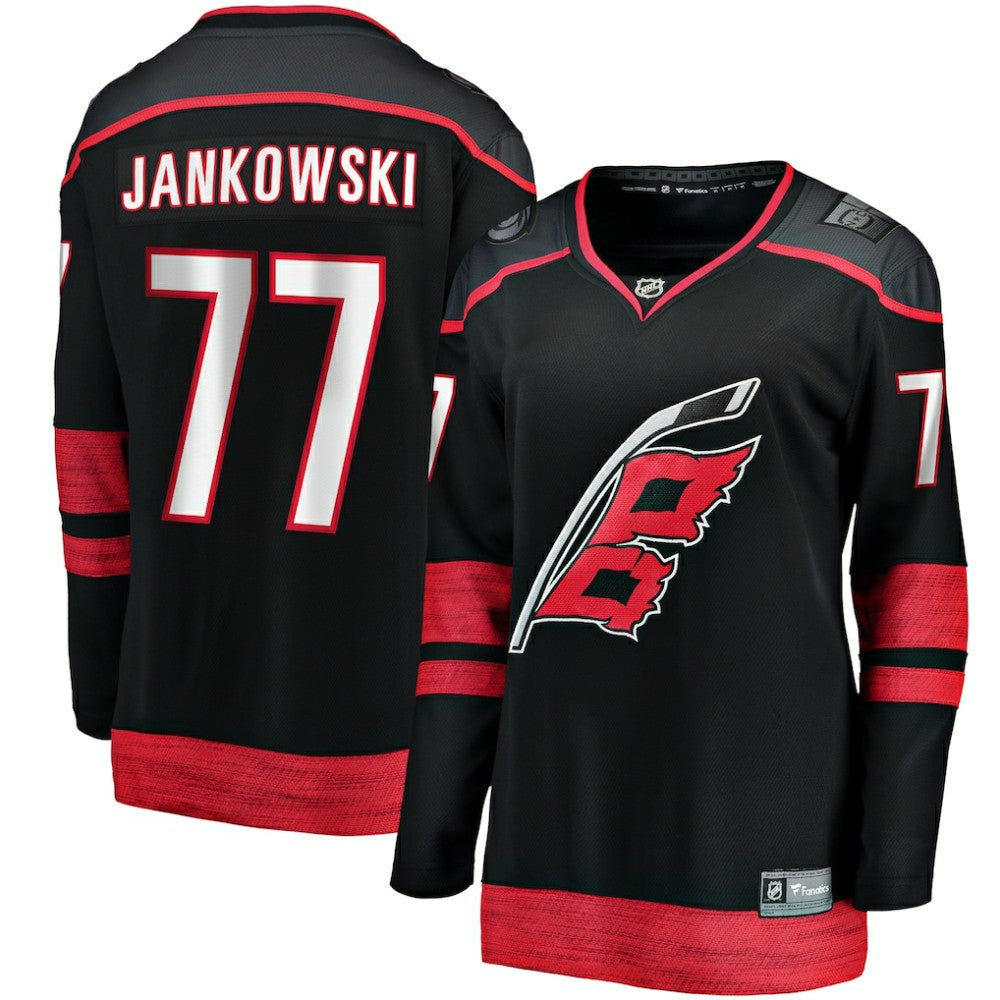 Mark Jankowski Carolina Hurricanes Fanatics Women's Home Breakaway Player Jersey